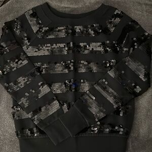 VS Pink Fashion Show sequin sweatshirt